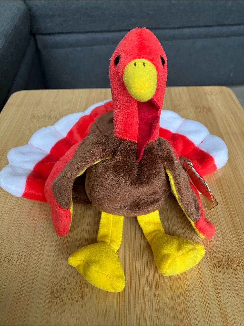 Ty Beanie Baby Gobbles the Turkey | Thanksgiving’s Decor